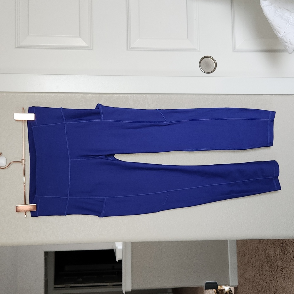 Lululemon Fast and Free High-Rise Fleece Crop 23" - Picture 1 of 3